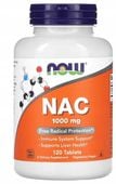 Now Foods NAC N-Acetyl-L-Cysteine 1000 mg 120 tabletek N-ACETYLOCYSTEINA