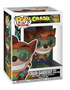 Funko Pop Crash Bandicoot: Scuba Crash 421