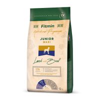 fitmin maxi junior lamb & beef 12kg - karma dla szczeniąt dużych ras