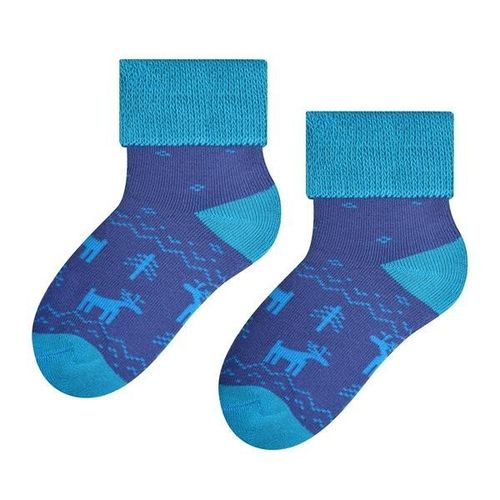 SKARPETY FROTTE ŚWIĄTECZNE 154 20-22 031 jeans/bałwan na Arena.pl