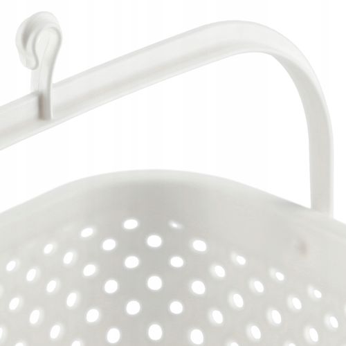 KADAX Koszyk Wiszący Na Klamerki Pojemnik Na Spinacze Biały na Arena.pl