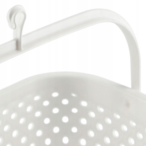 KADAX Koszyk Wiszący Na Klamerki Pojemnik Na Spinacze Biały zdjęcie 7