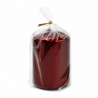 Świeca pieńkowa RAK (08127) słupek AURORA 70/90 burgund ~40h