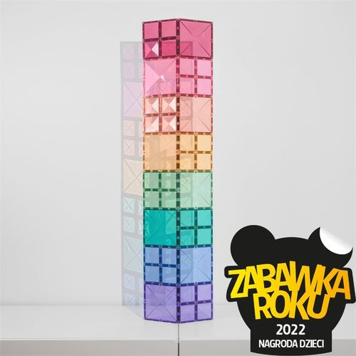 Connetix: 40 el. Klocki magnetyczne Pastel Square na Arena.pl