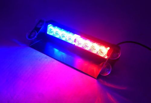 STROBOSKOPY STROBOLE LED LAMPY MIGAJĄCE RED-BLUE na Arena.pl