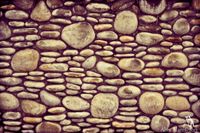 FOTOTAPETA KAMIENIE ŚCIANA MUR 260x180