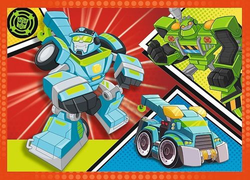 Puzzle 4w1 Akademia Transformersów na Arena.pl