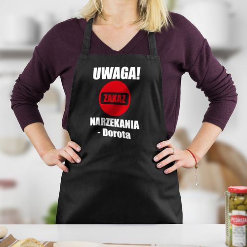 FARTUCH KUCHENNY DAMSKI NADRUK PREZENT URODZINY na Arena.pl