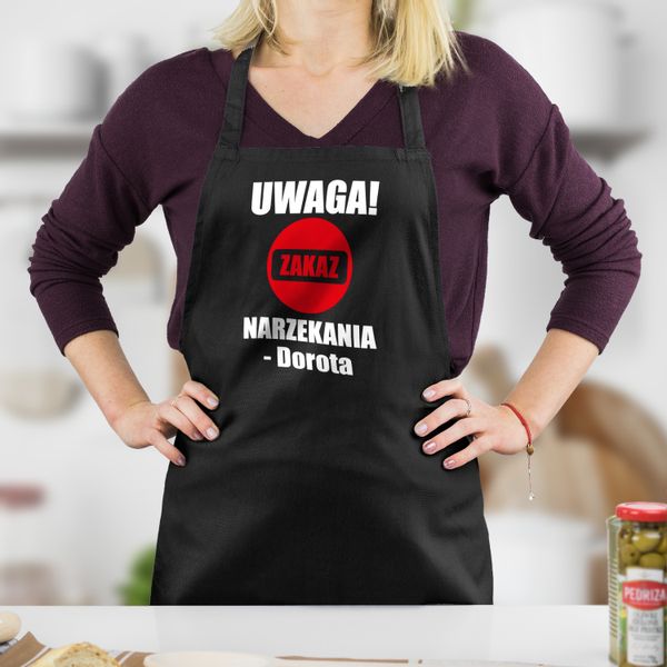 FARTUCH KUCHENNY DAMSKI NADRUK PREZENT URODZINY zdjęcie 4