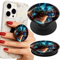 Uchwyt do telefonu Popsocket na palce/stojak TYGRYS MĘSKIE WZORY