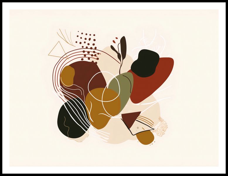 Plakat 100x75cm Organiczna Erupcja zdjęcie 3