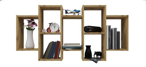 REGAŁ WISZĄCY BILBAO 7.0 ŚCIENNY PÓŁKI DĄB ARTISAN na Arena.pl