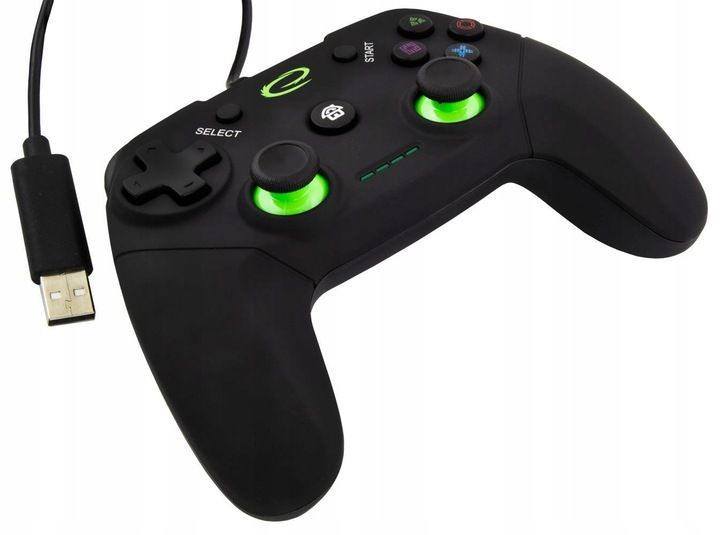 GAMEPAD KONTROLER PAD DO PC PS3 WIBRACJE USB WIN11 zdjęcie 6