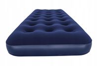 Materac Dmuchany Jednoosobowy Welurowy prawie 2m 185x76 22 cm łóżko Bestway