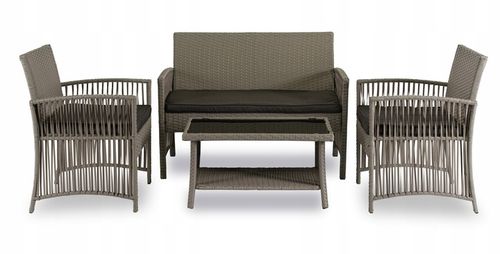 Zestaw Mebli Ogrodowych Technorattan Taras Ogród Komplet Brązowy FILADELFIA na Arena.pl