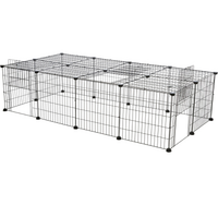 TRIXIE Kojec wybieg klatka świnki kawii królika jeża do ogrodu 152x72x38cm