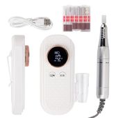 Frezarka do paznokci 50W do manicure pedicure biała 111 35 000 obrotów