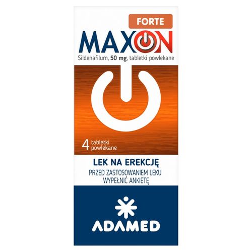MAXON FORTE NA POTENCJĘ 50MG 12 TABLETKI na Arena.pl