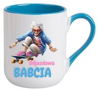 KUBEK Z NADRUKIEM PREZENT DZIEŃ BABCI URODZINY BABCIA IMIENINY ŚWIĘTA