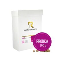 Kaczka z pasternakiem jabłkiem dla psa próbka 100g karma wypiekana w piecu