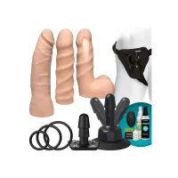 doc johnson vac-u-lock zestaw ultraskyn z pilotem i akcesoriami