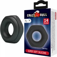 crazy bull jarvius 14 silikonowy pierścień regulowany, wodoodporny 55 mm