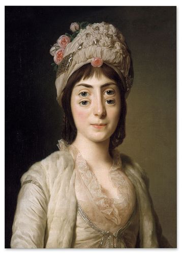 Obraz na płótnie oczy hindi pop art 50x70 cm na Arena.pl