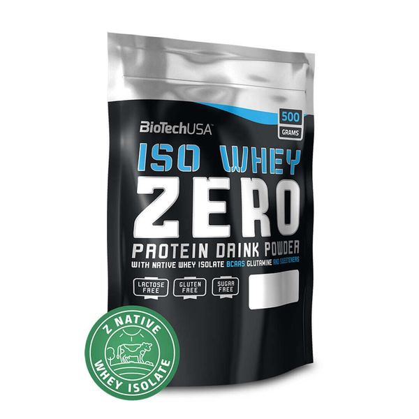 BioTech Iso Whey Zero 500g czekolada - toffi zdjęcie 1