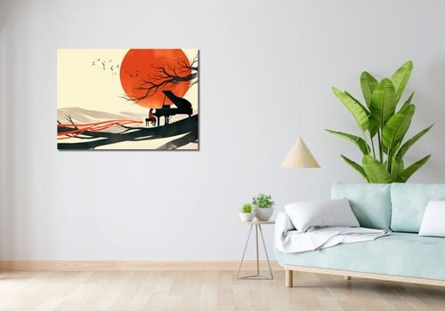 Obraz 100x70cm Pianistka na Arena.pl