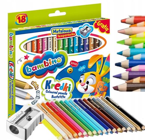KREDKI BAMBINO 18KOL JUMBO +TEMP 0348 A''8 na Arena.pl