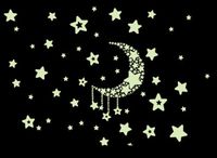 KX9228 Naklejki ścienne - gwiazdy fosforescencyjne