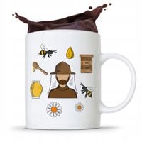 Kubek Prezent Dla Pszczelarza Prezent Z Nadrukiem Ze Zdjęciem