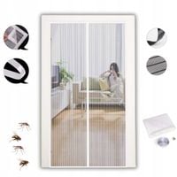 MOSKITIERA MAGNETYCZNA DO DRZWI NA BALKON PREMIUM SOLIDNA KURTYNA 90x230