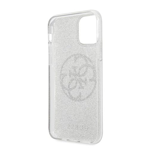 Guess Circle Glitter 4G - Etui do iPhone 11 Pro (Light Grey) na Arena.pl