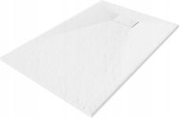 MEXEN HUGO BRODZIK PROSTOKĄTNY SMC STRUKTURA KAMIENIA 100 x 80 CM