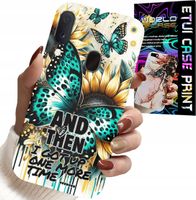 ETUI DO SAMSUNG GALAXY A40 - AND THEN I GOT UP, KOBIECE WZORY + FOLIA