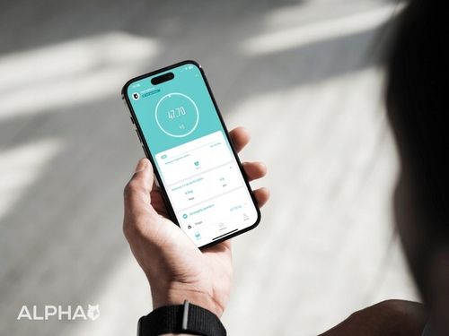 Waga Łazienkowa Elektroniczna Sportowa Alpha - Aplikacja Po Polsku na Arena.pl