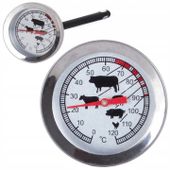 TERMOMETR DO MIĘSA WĘDZARNIA DO PIECZENIA SZYNKI