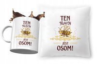 Zestaw Dla Klauna Poduszka + Kubek Prezent Z Nadrukiem Ze Zdjęciem