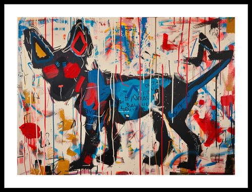 Plakat 55x40cm Miejski Pies na Arena.pl