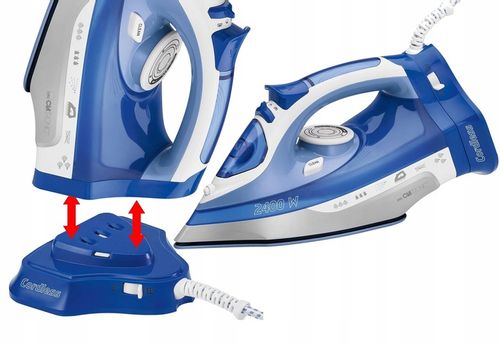 BEZPRZEWODOWE ŻELAZKO CERAMICZNE MOCNE 2400W 7 FUNKCJI CLATRONIC DB263858 na Arena.pl