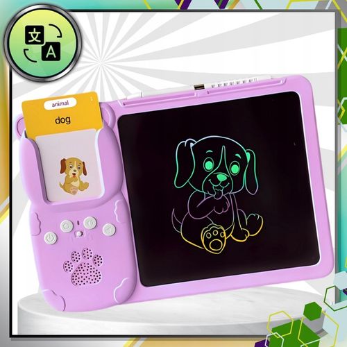 CZYTNIK KART DO NAUKI SŁÓWEK ANGIELSKI ZABAWKA DLA DZIECI RYSIK ZNIKOPIS na Arena.pl