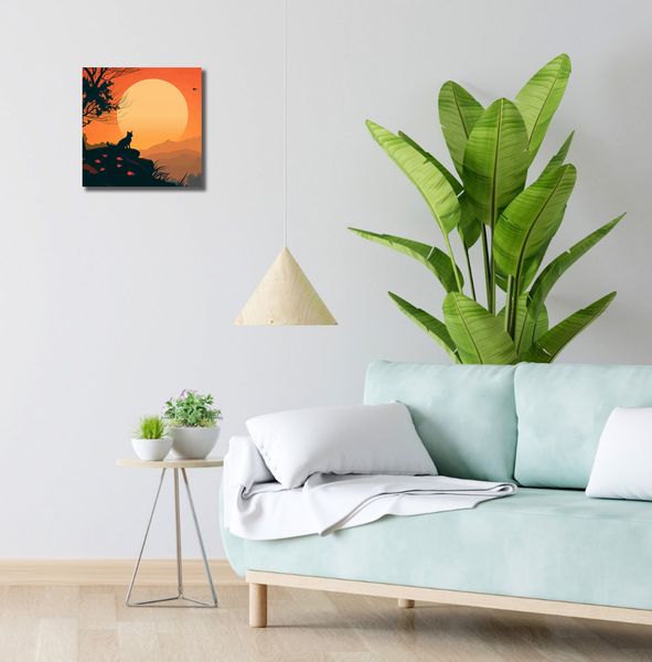 Obraz 30x30cm Kocie Wzgórze zdjęcie 2