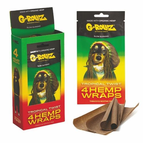 wrapy konopne g-rollz mango - 4 szt. na Arena.pl