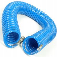 WĄŻ PRZEWÓD 8x12mm 20 m SPIRALNY PNEUMATYCZNY DO KOMPRESORA SPRĘŻARKI