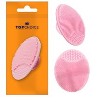 TOP CHOICE Silikonowa szczoteczka do mycia twarzy gąbka do masażu buzi