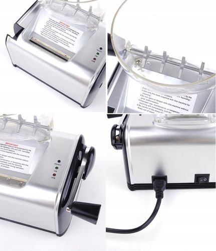 Elektryczna Nabijarka do Papierosów Tłokowa Maszynka Automatyczna Tytoniu na Arena.pl