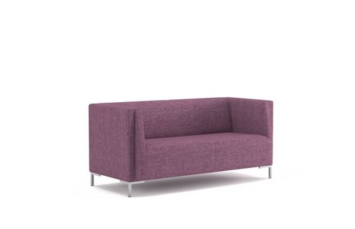 Sofa Fleck 134 cm fioletowa jasna  D2 na Arena.pl
