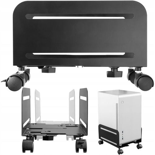 Stojak z kółkami pod komputer PC mobilna podstawka pod biurko na Arena.pl