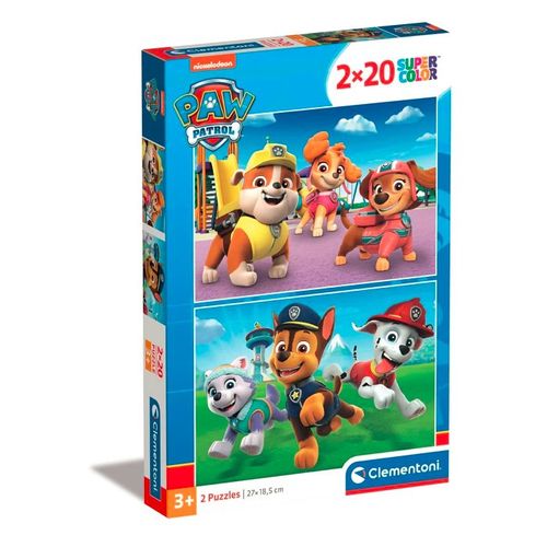 Puzzle 2 X 20 Elementów Psi Patrol na Arena.pl